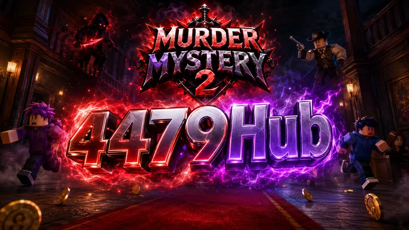 🔪 4479 HUB | AUTO-WIN EVERY MM2 ROUND 🩸