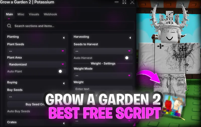 🔥 Best GAG 2 Script | Auto Farm, Auto Pets & More