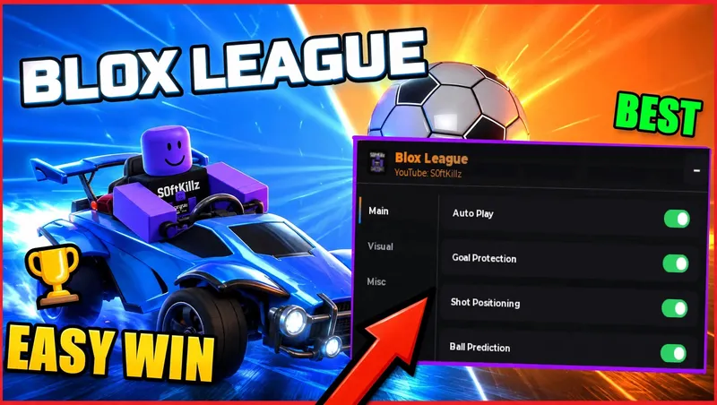 ⚽ Blox League Script - AUTO PLAY, AUTO BOOST,  ESP & more