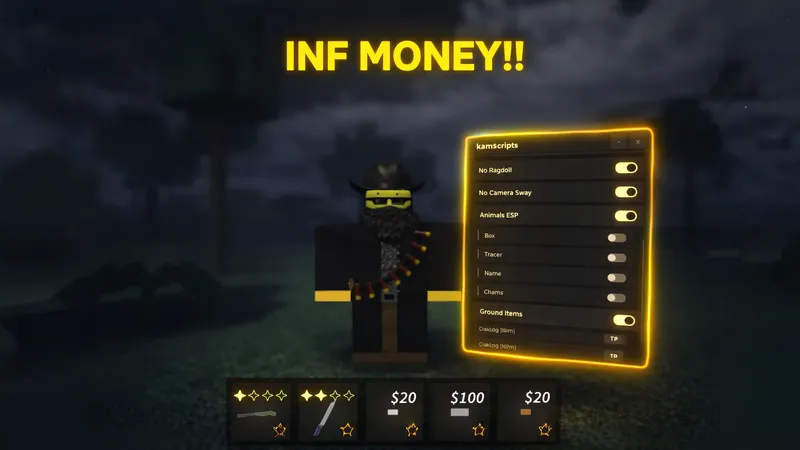 kinda inf money very fast money best ever created menu