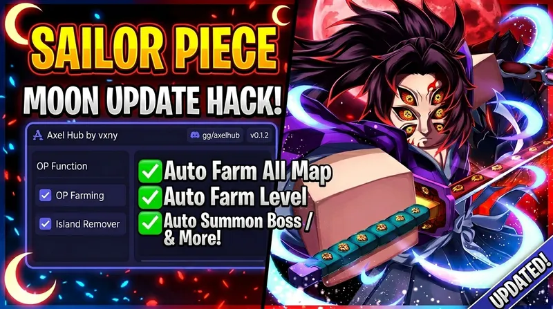 NEW Moon Update Sailor Piece Script - AUTO FARM BOSSES