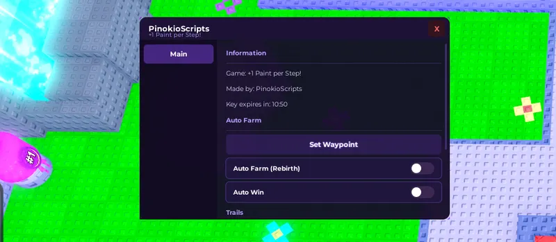 🔮 Pinokio Hub | Auto Farm & Trails | [Key🗝️]