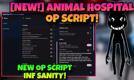 Animal Hospital Infinite Sanity Speed Auto Farm and more