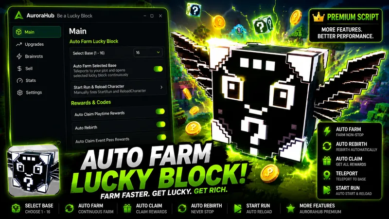 AuroraHud BEST AUTO FARM