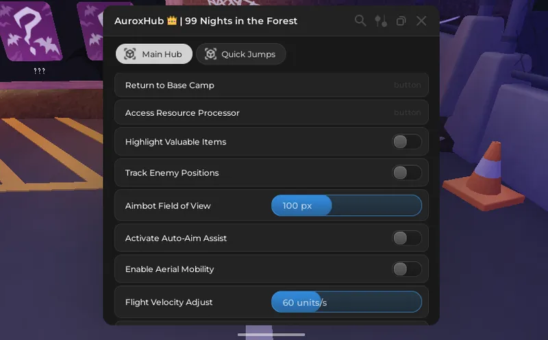 99 Nights in the Forest 🔦 AuroxHub 👑 | 99 Nights in the Forest Script