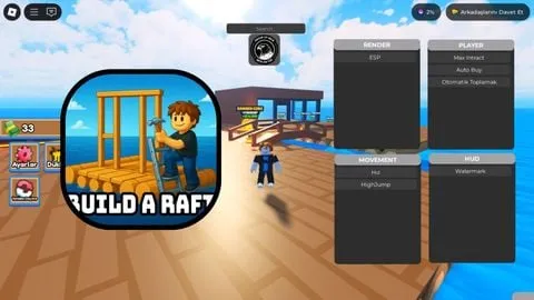 🌊 Raft Tycoon Auto Buy, Auto Collect, Max Intract