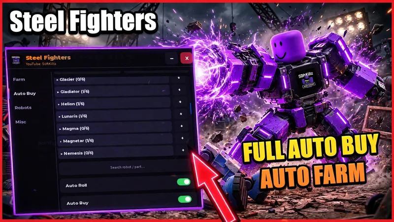 AUTO BUY, AUTO FARM, AUTO ROLL, AUTO BUILD, AUTO UPGRADES