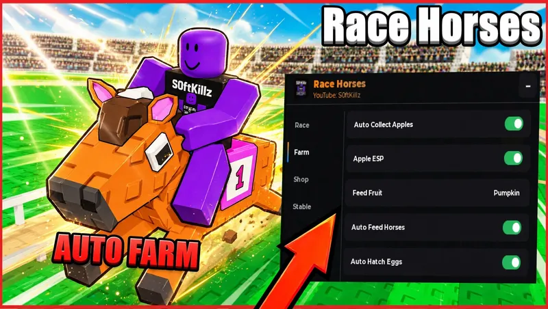 AUTO BUY, AUTO FEED, AUTO COLLECT, AUTO RACE & more