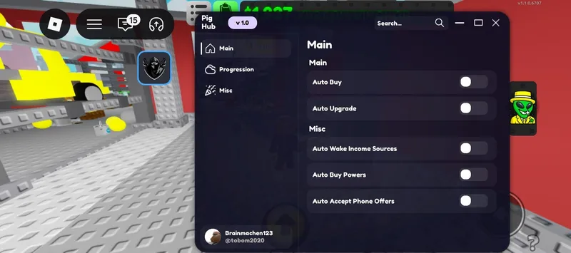 Auto buy & Auto upgrade