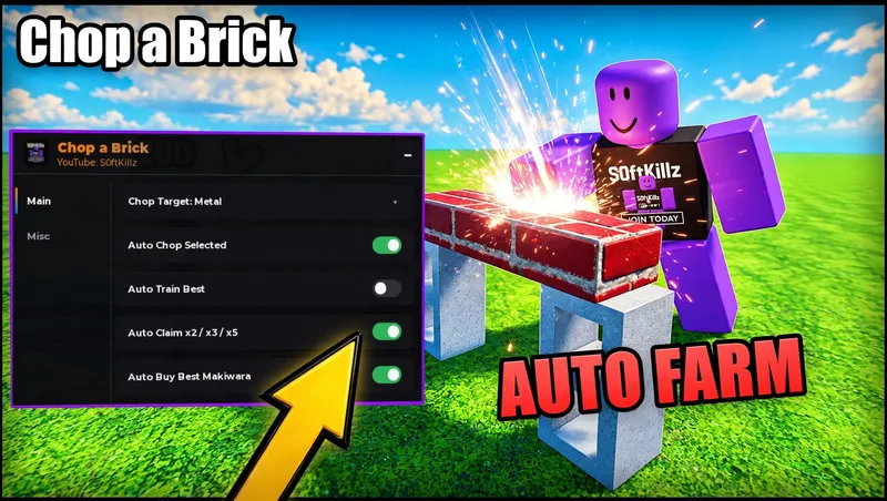 AUTO CHOP, AUTO TRAIN, AUTO UPGRADES, AUTO BUY & more