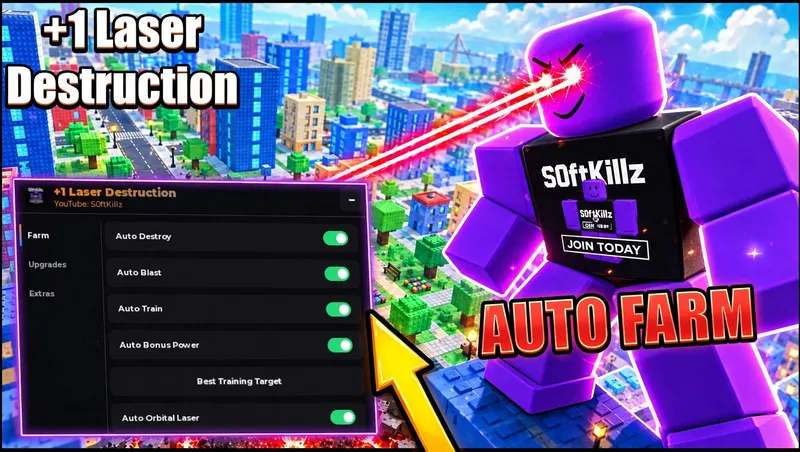 AUTO DESTROY, AUTO TRAIN, AUTO UPGRADES, AUTO REBIRTH & more