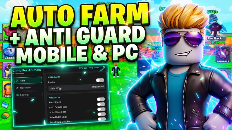 Auto Farm, Anti Guard, Auto Sell | Sosiskomras Hub