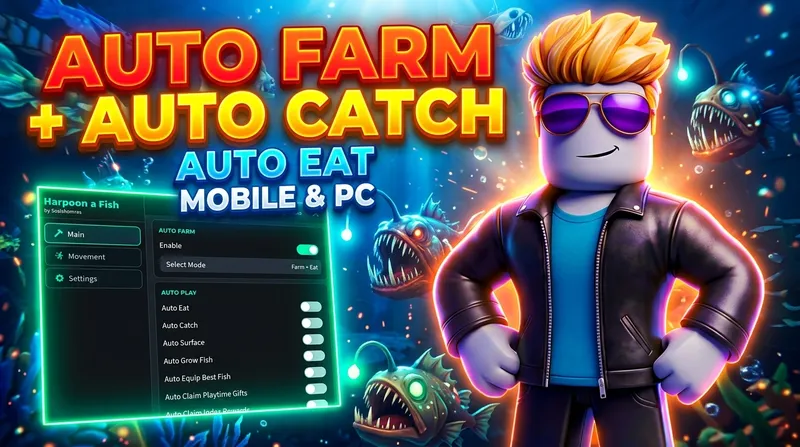 Auto Farm, Auto Eat, Auto Catch | Sosiskomras Hub
