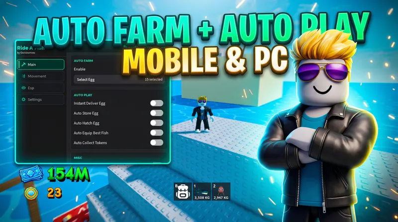 Auto Farm, Auto Play | Sosiskomras Hub