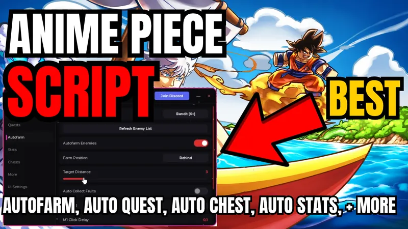 Auto Farm, Auto Quest, Auto Boss, Auto Chest, Auto Fruit