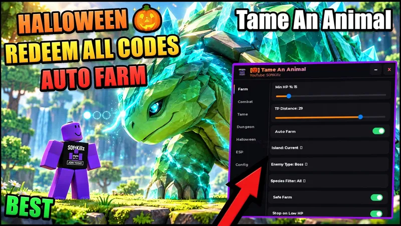 AUTO FARM, AUTO TAME, AUTO DUNGEON, AUTO BOSS FARM & more