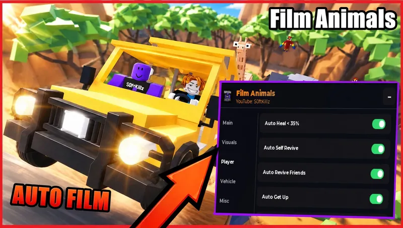 AUTO FILM, AUTO FOOTAGE, AUTO HEAL, ESP, AUTO REPAIR, AUTO U