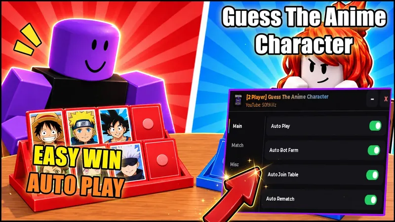 AUTO PLAY, AUTO GUESS, AUTO FLIP & more