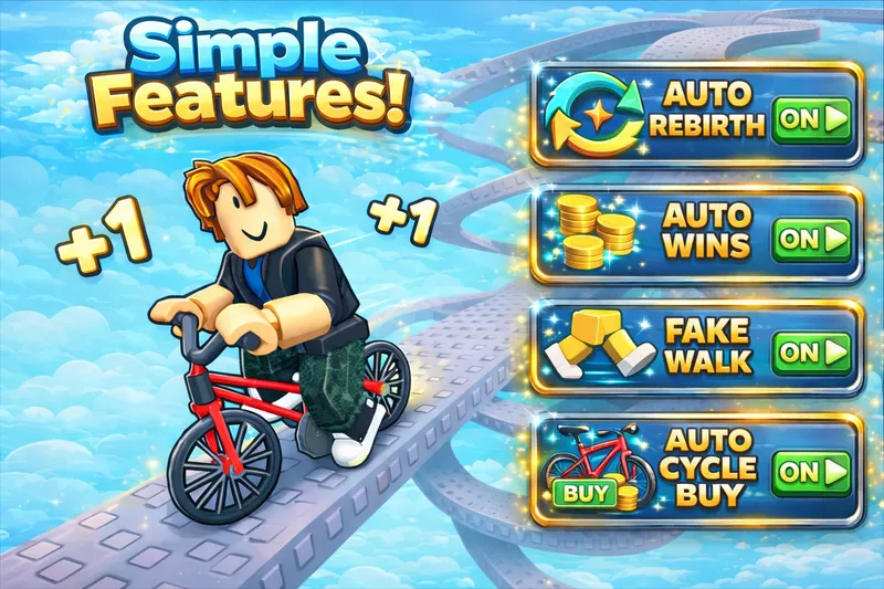 Auto Rebirth Auto WIns Fake Walk  Auto Bicycle
