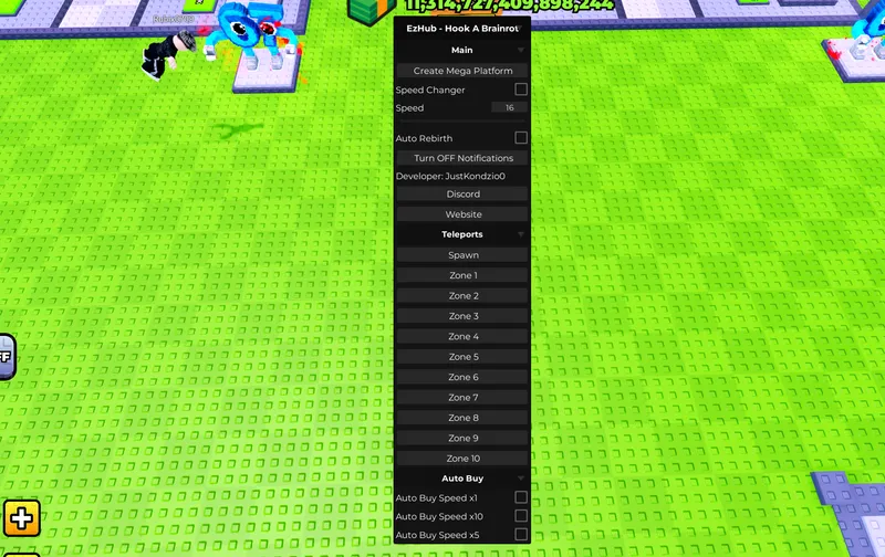 Auto Rebirth, Collect Any Brainrot And More!