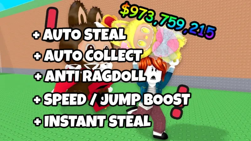 Don’t Steal the Bubu 🐻 Auto Steal Auto Collect Anti Ragdoll Instant Steal