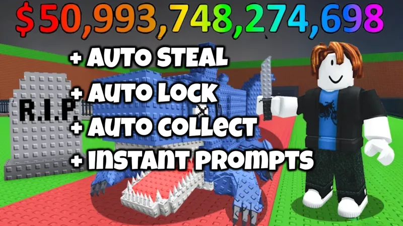 💀 RIP BRAINROT Auto Steal Auto Lock Auto Collect