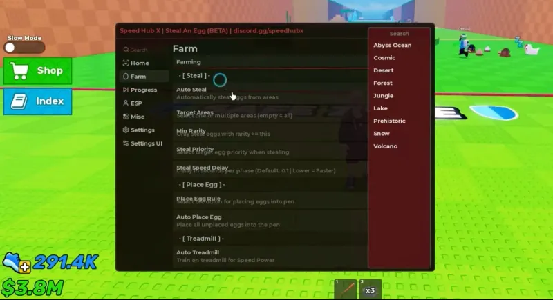 Auto Steal & Farm