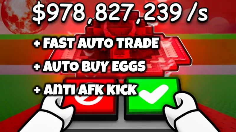 Trade a Brainrot Auto Trade Auto Buy Egg AFK Auto Farm