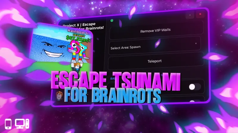 Auto Upgrades, Auto Collect Money, Teleport Area and More