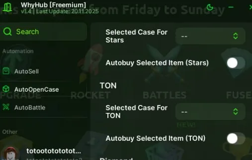 NFT Battle AutoFarm AutoBattle Anti Afk (Whyhub)