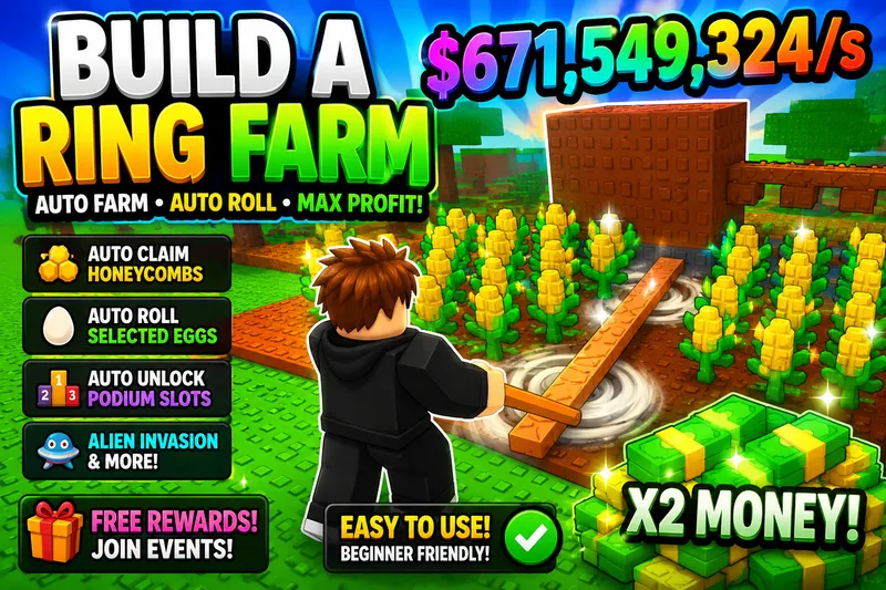 AutoFarm, AutoRoll, AutoPet, AutoCollectHoneycomb, AndMore