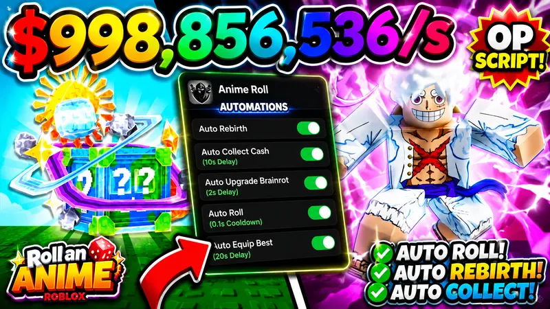 AutoRoll,AutoCollect, AutoBuy, And More