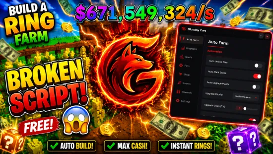 Best Build A Ring Farm By Gluttony Core! Auto Everything