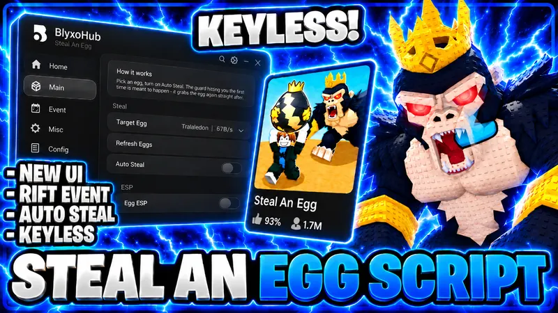 BlyxoHub | Steal An Egg (KEYLESS)