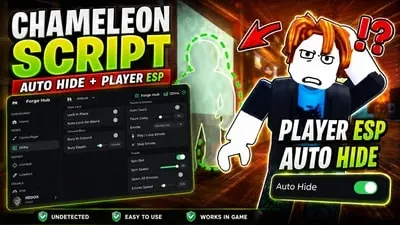 🦎Chameleon Script | Esp Players, Auto Hide & More
