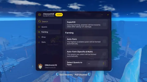 [MOON🌙] Jujutsu Seas ChronosHUB V2: Autofarm, Multi-Farm, Superkill & More!