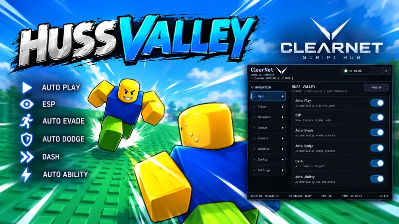ClearNet | Auto Evade Auto Dodge Dash | Description