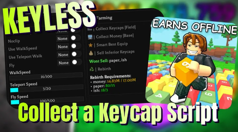 Collect a Keycap Script