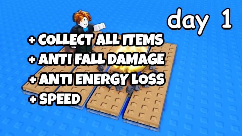 [Classes & Spell Update] Survive on a Raft Collect All Items Anti Fall Damage Anti Energy Loss