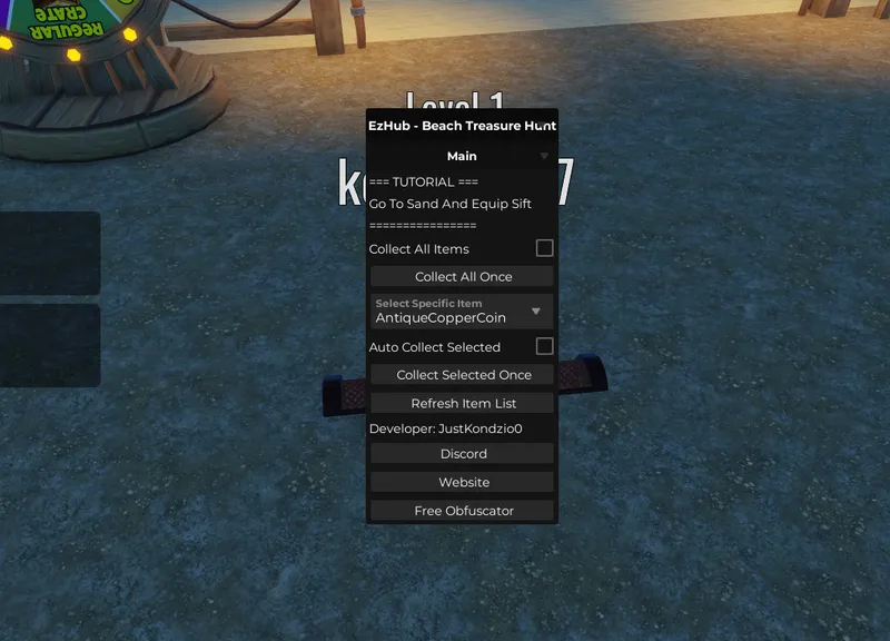 Collect Any Item (Inf Money)