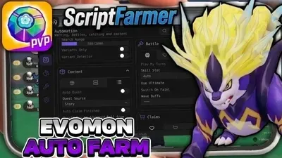 Evomon Script | Auto Farm, Auto Catch, Auto Quest & More