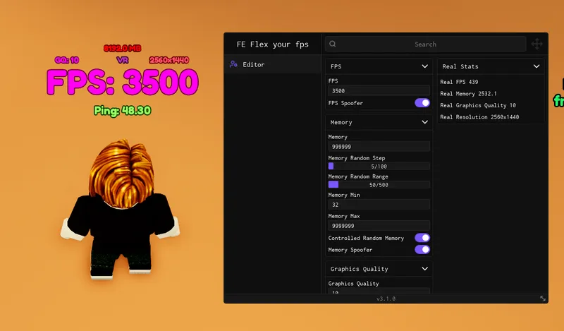 FE Flex Your FPS