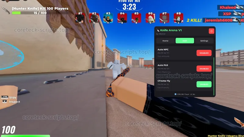 FPS Knife Arena Auto KIll Script Pastebin 2026