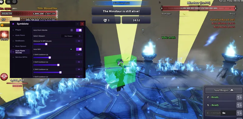 [FREE] | AUTO FARM | AUTO RAID | AUTO SEABEASTS | Symbiote