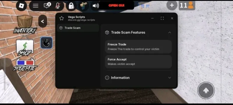 Freeze trade MM2