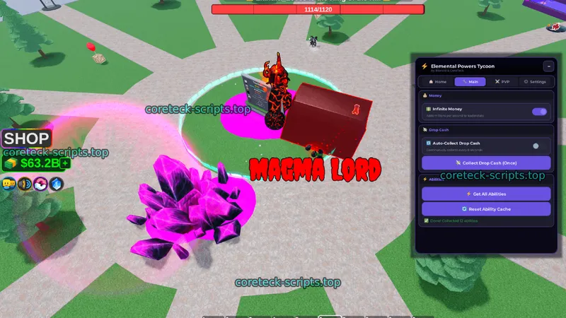 Get All Powers + Auto Farm Infinite Money