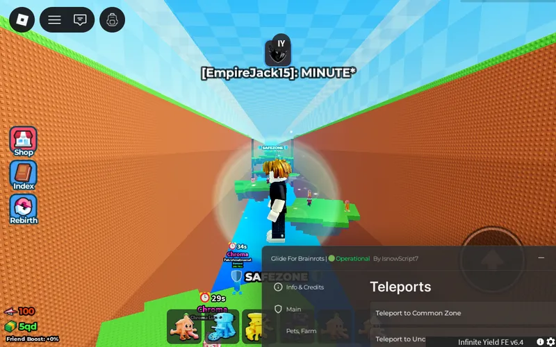 Glide for brainrots GOD MODE AUTO FARM MORE