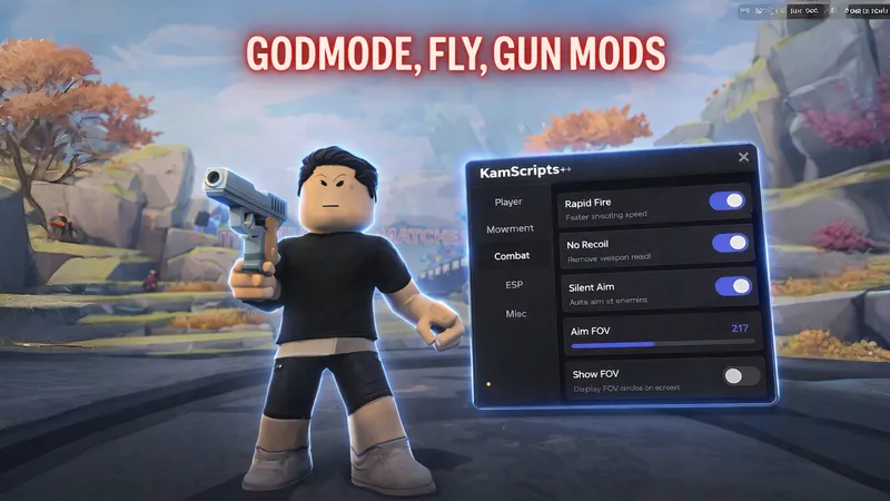 godmode fly gun modifier speed and more