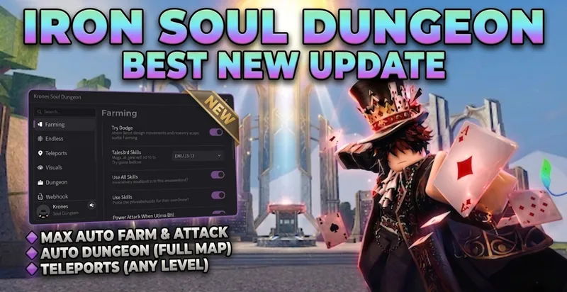 Iron Soul: Dungeon Script | Auto Farm, Auto Forge & More