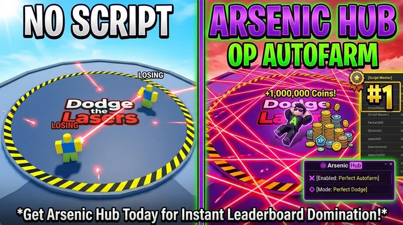 Keyless Autofarm Leaderboard Easy #1 | Arsenic Hub